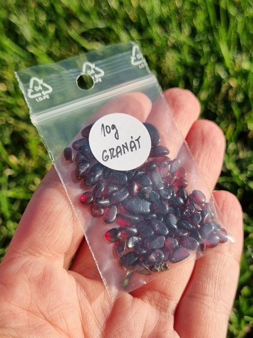 Granát 3-5mm - 10g — foto 6