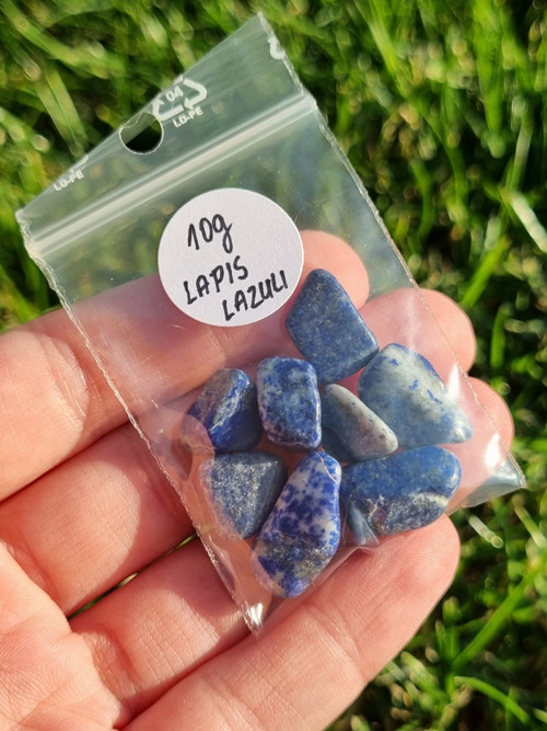Lapis lazuli 8-12mm - 10g — foto 6