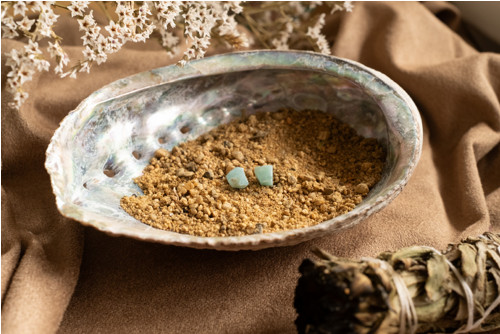 Larimar č. 6 - puzetové náušnice — foto 2