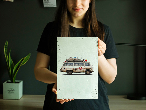 Betonový poster – Ghostbusters — foto 4