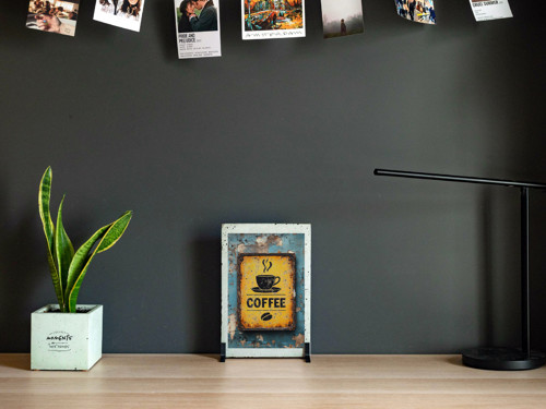 Betonový poster – Coffee — foto 2