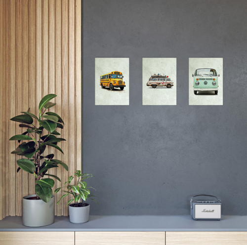 Betonový poster – VW Bus — foto 6