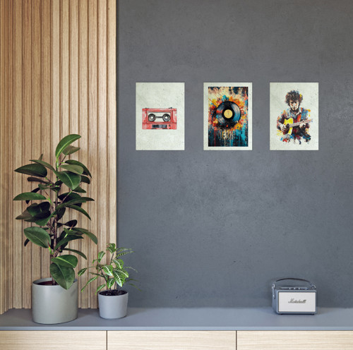 Betonový poster – Bob Dylan — foto 6