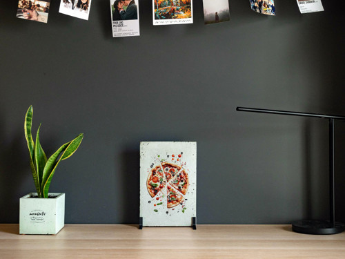 Betonový poster – Pizza — foto 2
