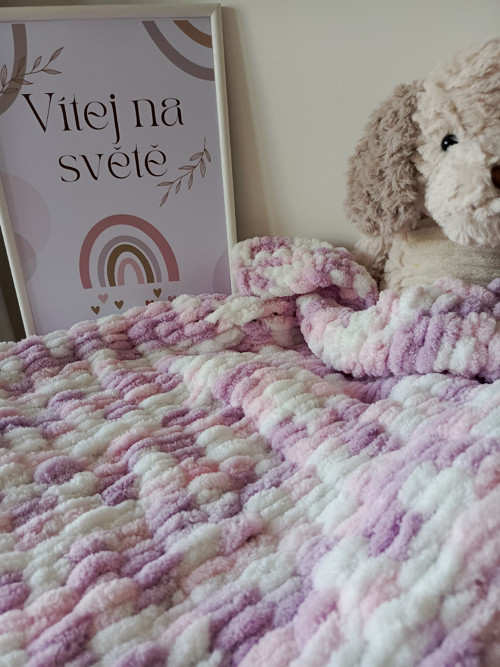 Pletená deka pro miminko — foto 3
