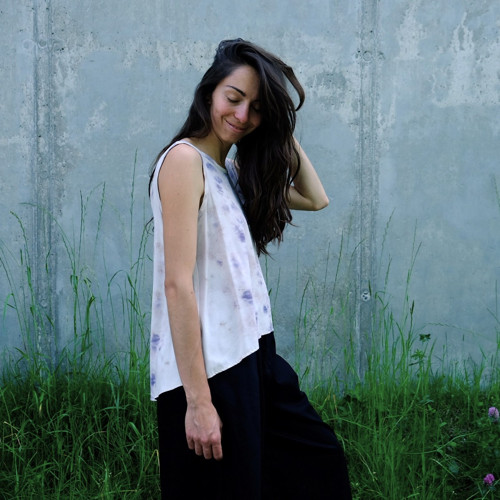 Tílko rostlinami barvené — foto 4