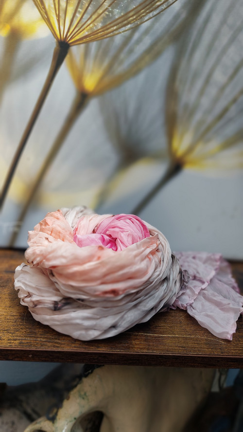 Šál Rosé. 180x90 cm — foto 2