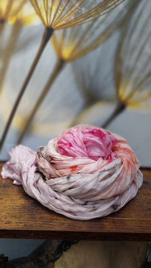 Šál Rosé. 180x90 cm — foto 4