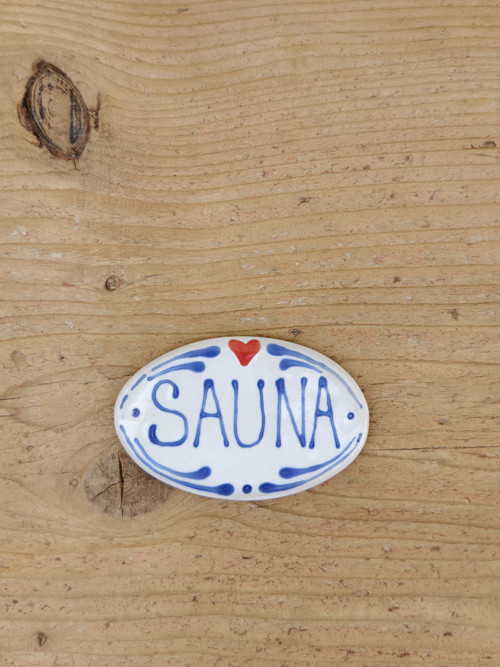 Cedulka Na Dveře Sauna — foto 2