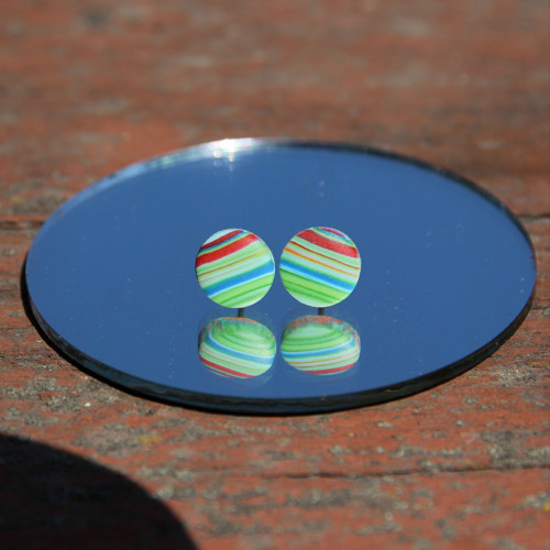 Pruhované fimo pecky — foto 2