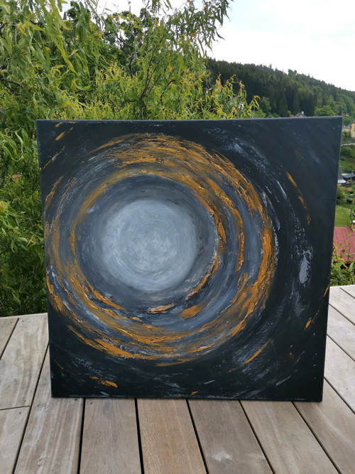 Abstraktní obraz. Pulz energie — foto 2