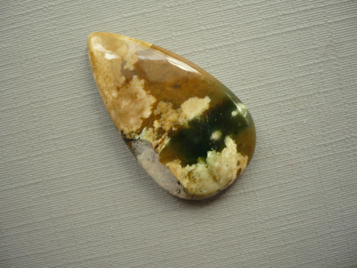 Kabošon - chalcedon zelený 31 mm, č.14f — foto 2