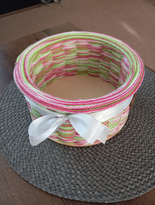 Pletený košík 20cm — foto 2