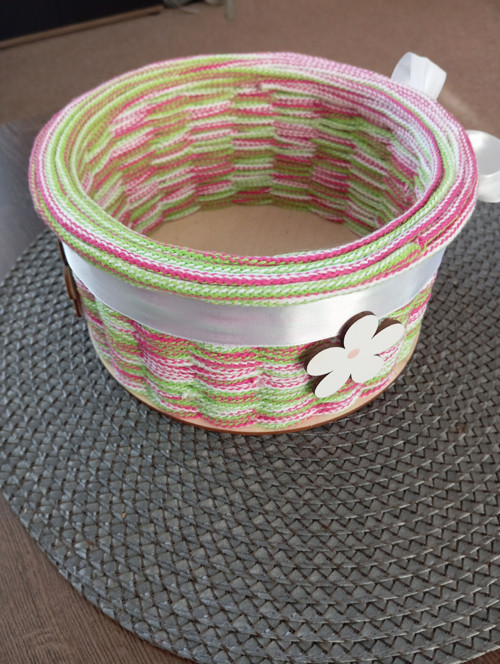 Pletený košík 20cm — foto 4