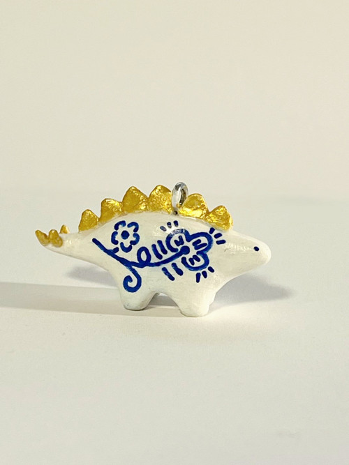 Přívěsek - Dinosaurus Stegosaurus — foto 2