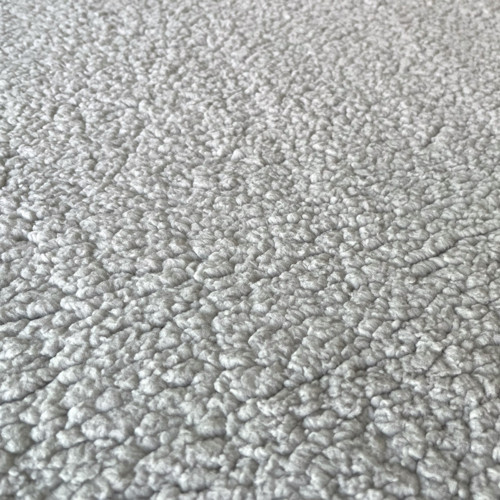 SHERPA, imitace beránka, světle šedá - ZBYTEK — foto 2