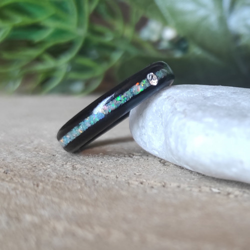 Opálový prsten swarovski — foto 3