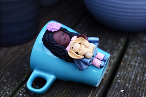 Fimo hrníček s hočičkou — foto 3