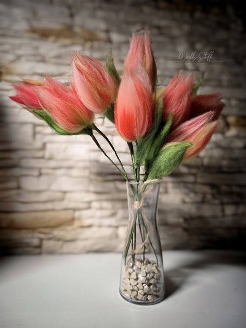 Sada na plstění: Tulipány — foto 3