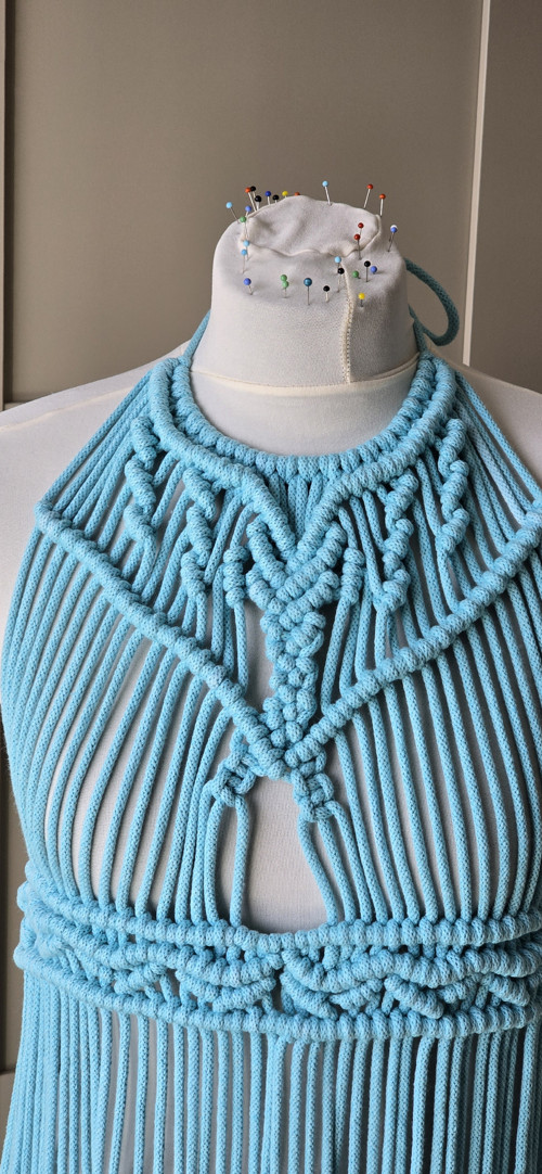 Macrame šaty "Letní sen" — foto 5