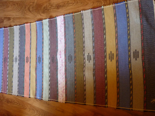 Ručně tkané koberce - 70 x 160 cm — foto 2