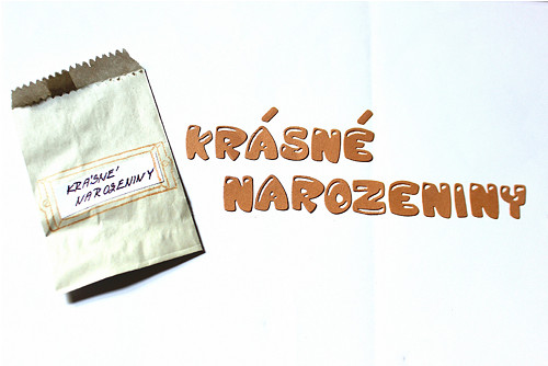 Nápis Krásné Narozeniny — foto 2