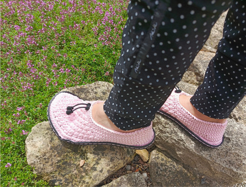 Háčkovaná barefoot elegance — foto 4