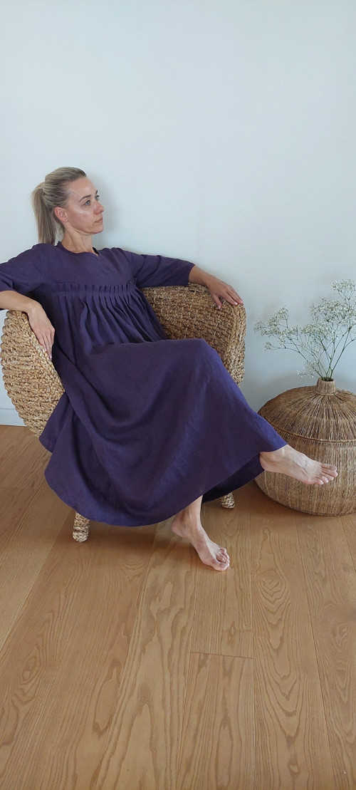 Lněné šaty Margot 2 — foto 4