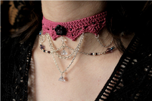 Marina - set choker + náušnice — foto 2