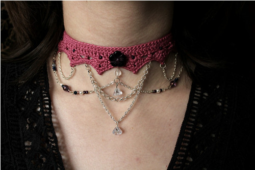 Marina - set choker + náušnice — foto 3