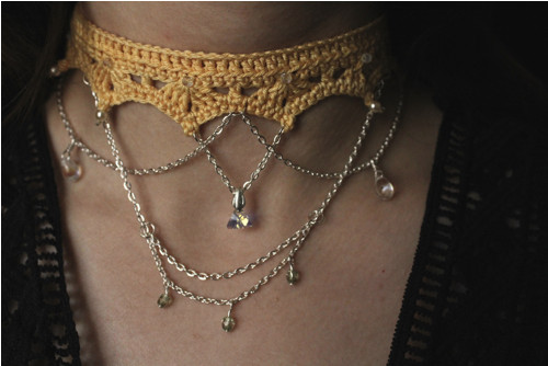 Francesca - set choker + náušnice — foto 2