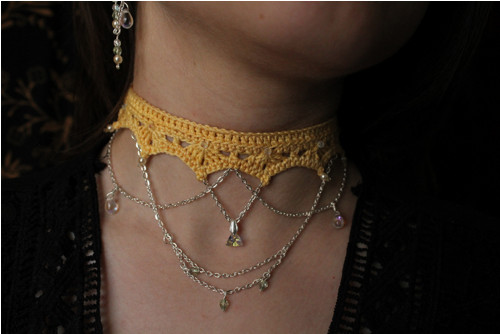 Francesca - set choker + náušnice — foto 4
