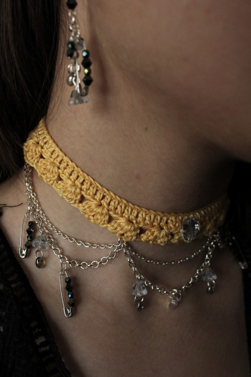 Penelope - set choker + náušnice — foto 3