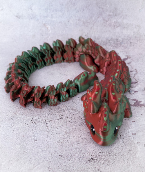 Flexi drak Kaida zeleno červený — foto 2