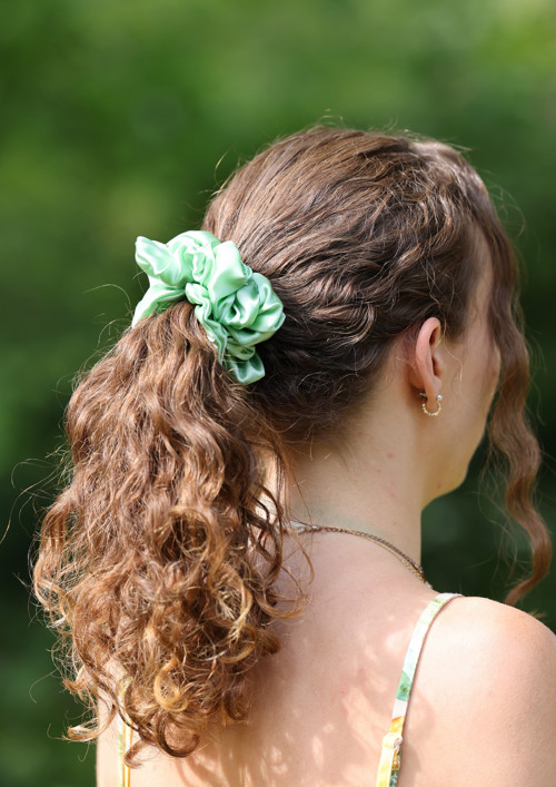 PENELOPE - hedvábná scrunchie JUMBO — foto 2