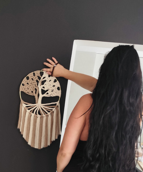 Macrame strom života — foto 2