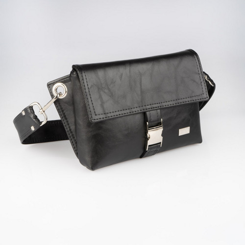 Crossbody kabelka/ledvinka černá temná — foto 3