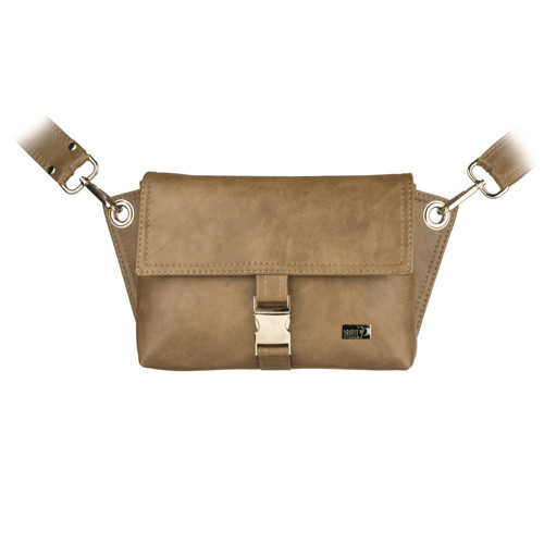 Crossbody kabelka/ledvinka mocca — foto 2