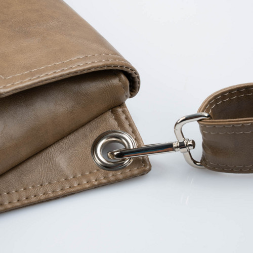 Crossbody kabelka/ledvinka mocca — foto 6
