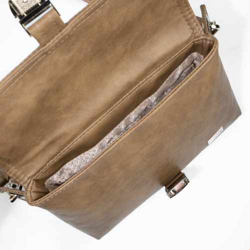 Crossbody kabelka/ledvinka mocca — foto 4