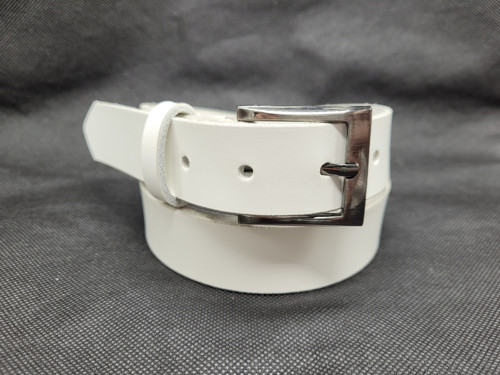 Pásek 3.0 cm bílý — foto 2