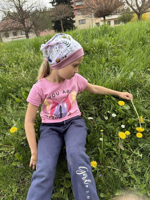 Šátek 46cm - 49cm - louka — foto 2