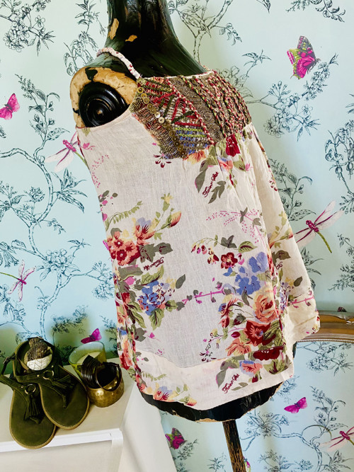 Top vintage boho — foto 4