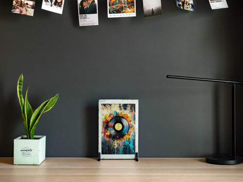 Betonový plakat – Vinyl — foto 2
