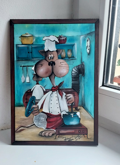 Kocour Matouš Kuchařem — foto 2