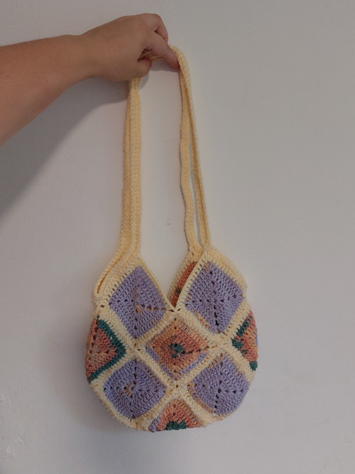 Granny square taška — foto 4