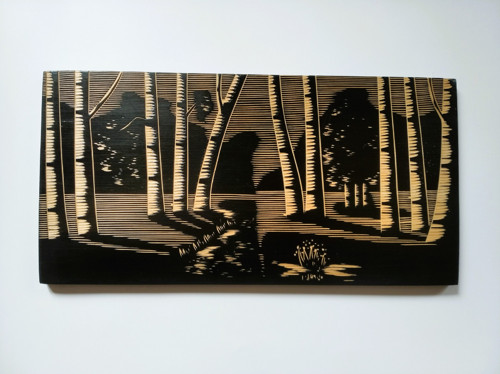 Dřevořezba břízy — foto 2