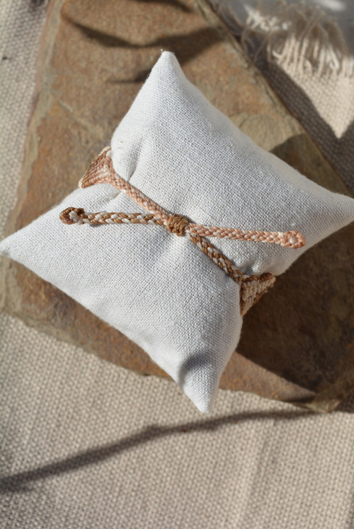 Širší macramé náramek - indian III. — foto 3