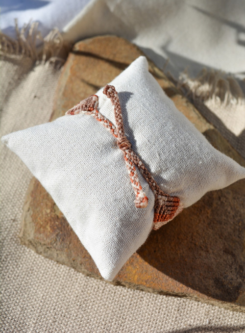 Širší macramé náramek - indian IV. — foto 3