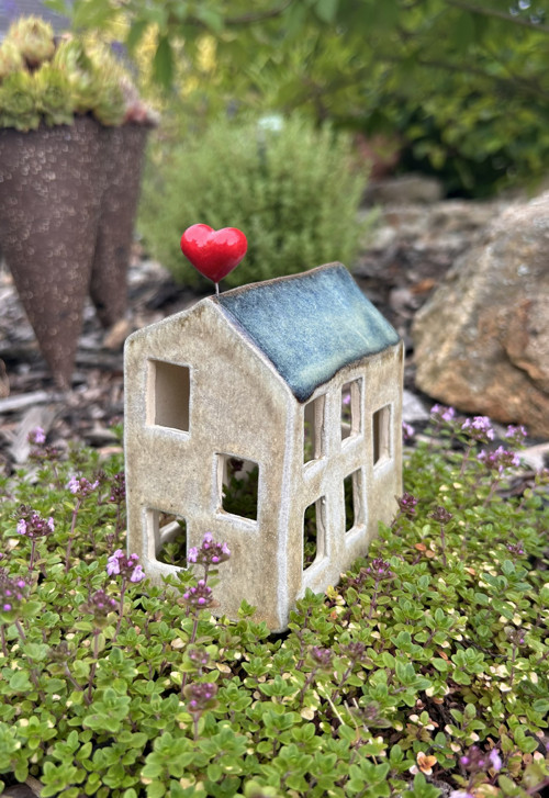 Keramický domeček 11x13cm — foto 3